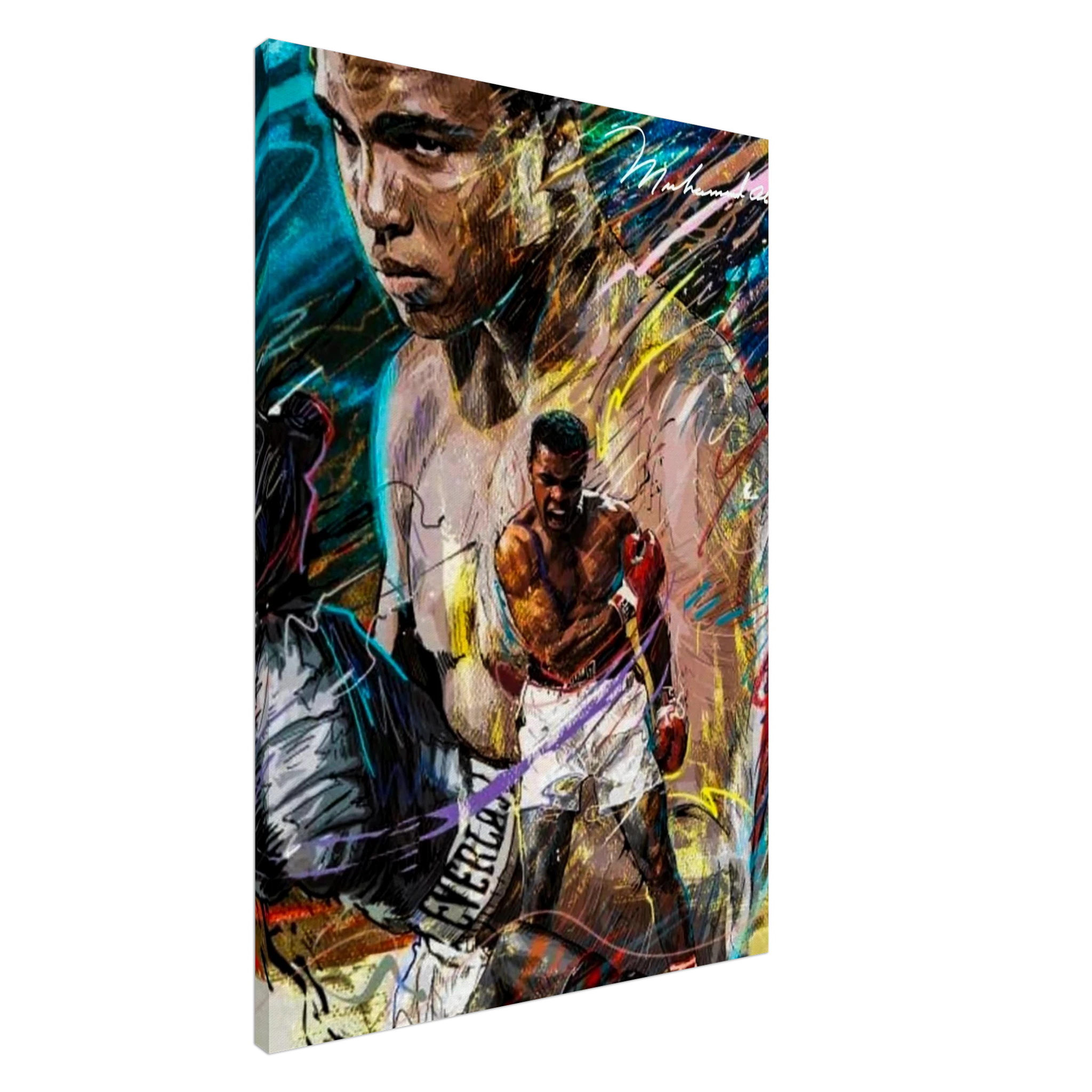 Tableau Le Souffle du Légendaire Muhammad Ali