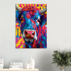 Tableau Vache Pop Art