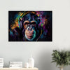 Pop Art Monkey Painting